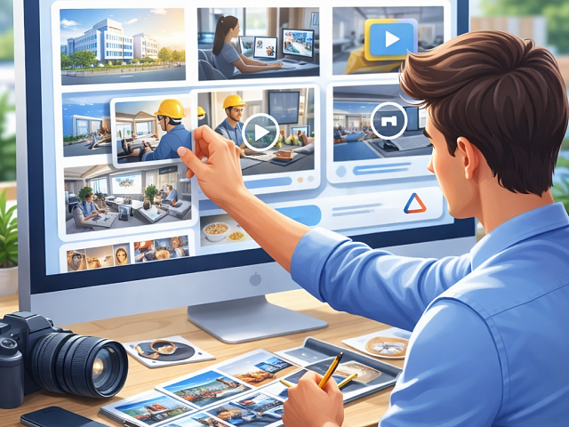 Работа с мультимедийным контентом (Вашу компанию заметят!)